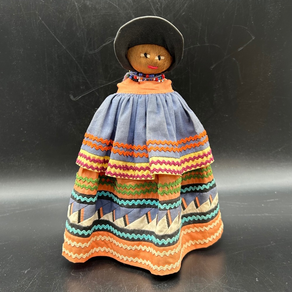 Vtg Seminole Tribe of Fla Native American Indian Doll Collectible
